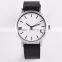 band fashion watch with Your Creative Logo for Women Men Leather Rose gold quartz watch