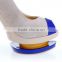 Hot sell elegant mature popular white real leather high heel sandals for women