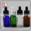  china cheap empty glass bottle for liquor/10ml 30ml glass dropper bottles with dropper for e-cig oil