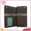 hot sale fashionable styles genuine leather men wallet with GPS