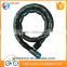 Steel and PVC guard against thef bicycle joint lock and bike cable lock