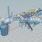 Pyrolysis machine for waste tyre