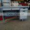 office cheap metal computer desk/Modern stainless steel office desk low price