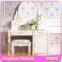 Modern Mdf Dressing Table Morror With Drawer