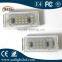 2015 Wholse sale price white led license plate lights for BMW