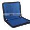 Waterproof Chief blue color genuine leather cover for notebook