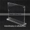 3 Sided Clear Acrylic Menu Holder,acrylic Menu Stand,acrylic a5 Menu Stand Factory Price