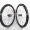 High stiffness Far Sports carbon wheels clincher, 50mmx23mm carbon bike road wheels with special design for brake surface