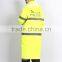 Government police long Raincoat Woodland Jacket Army Rain Suits Of Military Camouflage polyester police reflective rain coat
