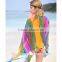 2015 seaside beach summer bikini smock Super chiffon silk scarves dress