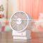 2016 New Arrival USB Mini Fan 5 inch double leaf table fan super mute mini usb fan
