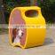 Metal outdoor litter bin advertising waste bin