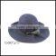 100% Australian wool felt floppy fedora hats, Korea style popular woman wide big brim fedora hats                        
                                                Quality Choice