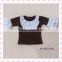 children boutique summer 2015 half sleeve cotton girls ruffle shirt for Halloween girl shirt wholesale children clothing usa