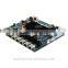 Intel Atom 6 lan D525 industrial network security firewall hardward pc motherboard dc power,sim,CF