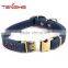 China supplier for pet collar frosted cow leather pet collar dog