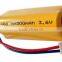 Ni-cd AA 200mAh 2.4v rechargeable battery pack