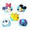 well design terrible skull shape soft pvc bracelet key holder