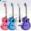 40inch cutaway cheap oem acoustic guitar