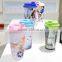 Polymer Sublimation Double Wall Tumbler kid bottle with flip-lock lid