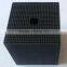 Catalyst support activated honeycomb activated carbon