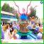 park steel outdoor fitness equipment, indoor water park equipment octopus rides