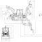 energy mineral equipment 8ton backhoe loader excavator trencher