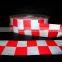 3 row refelctive Checker tape /High reflective tape for safety clothing