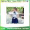 China Manufacturer Short Sleeve Middle japanese School Uniform with Skirt for Girls