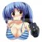 New Kotoha Okihara - Kamikaze Explorer Anime Best 3D Mouse Pad Sexy Butt Wrist Rest Oppai SMP75