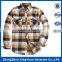 Latest Fashion Shirt Designs for Men 2016 Wholesale Flannel Shirt New Style Yarn Dyed Shirt