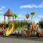 wooden playground used school outdoor,Children's slide amusement equipment