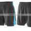 Daijun OEM new design high quality polyester wholesale running sports black blank sweat shorts