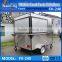 High Quality Mobile Food Truck Trailer stainless steel food stall trailer kitchen