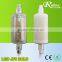 4w led R7S bulb PC body Aluminum Inside led 78mm