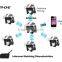 Vnetphone V6 Waterproof Bluetooth Motorbike Helmet Intercom for 1200 meters 6 riders talking