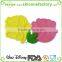 Hot selling! popular slip-resistant flower shaped silicone cup coaster