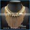 colorful pearl and crystal beaded necklace