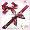 Pre-tied Printed Ribbon Bows With Custom Screen Print Logo Recurve Bow Hair Bow