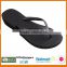 New design 2015 summer women solid rubber wedges flip flop