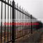 Spear top high security powder coated metal zinc steel fence