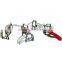 Amazing Children Outdoor Playground Plastic Slide Fitness Amusement