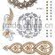 Super Cool Gold Temporary Tattoo for Summer Time