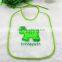 EVA Waterproof Toddlers Christening Baby Bibs Eco Friendly Soft Customer Logo Design