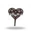 Iron Finish Planter Stick Bird