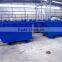 Large steel garbage skip bins
