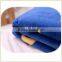 New Pattern Blue and Yellow Moon and Star print Flannel Fleece Blanket Made IN China