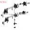 grommet and desk clamp desk mount monitor mount vesa desk mount
