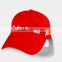 3D embroidered wholesale golf cap with metal buckle hats