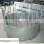 hot dipped galvanized steel sheep fence panel/round bale feeder